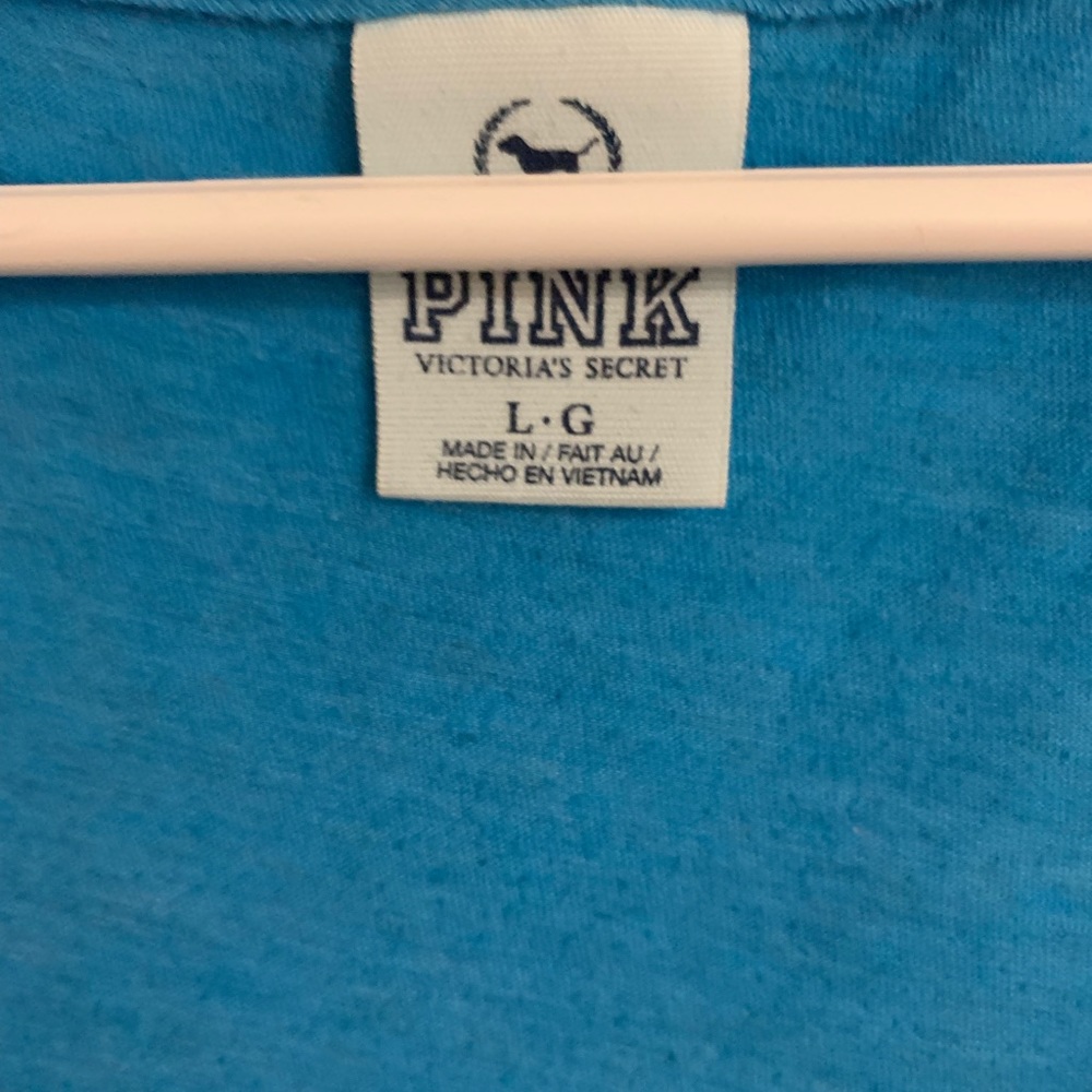 Love pink blue t shirt